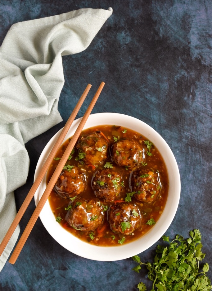 Veg gravy Manchurian